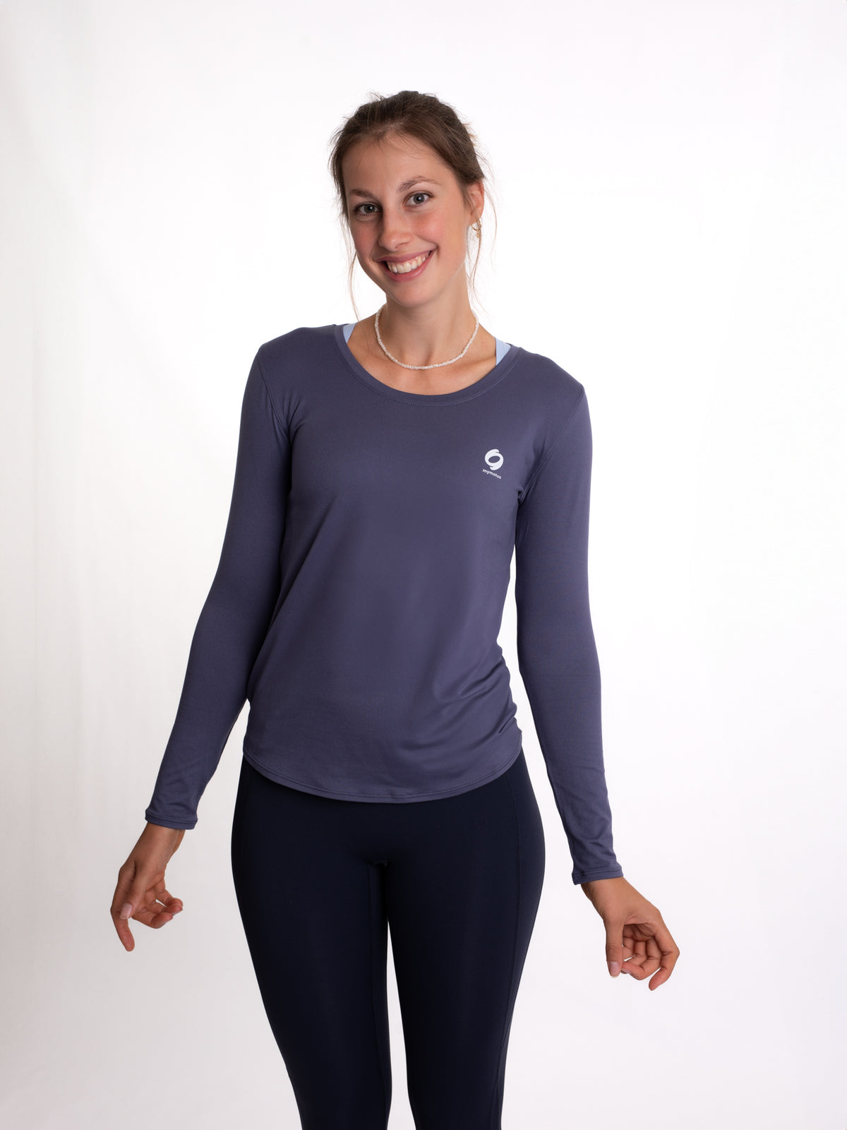 Mymotus Ladies Longsleeve Shirt Nightshadow Blue YW31
