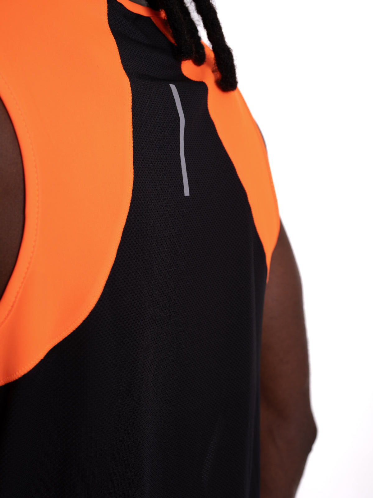 Mymotus Men Comfort Running Tanktop Shocking Orange RM11