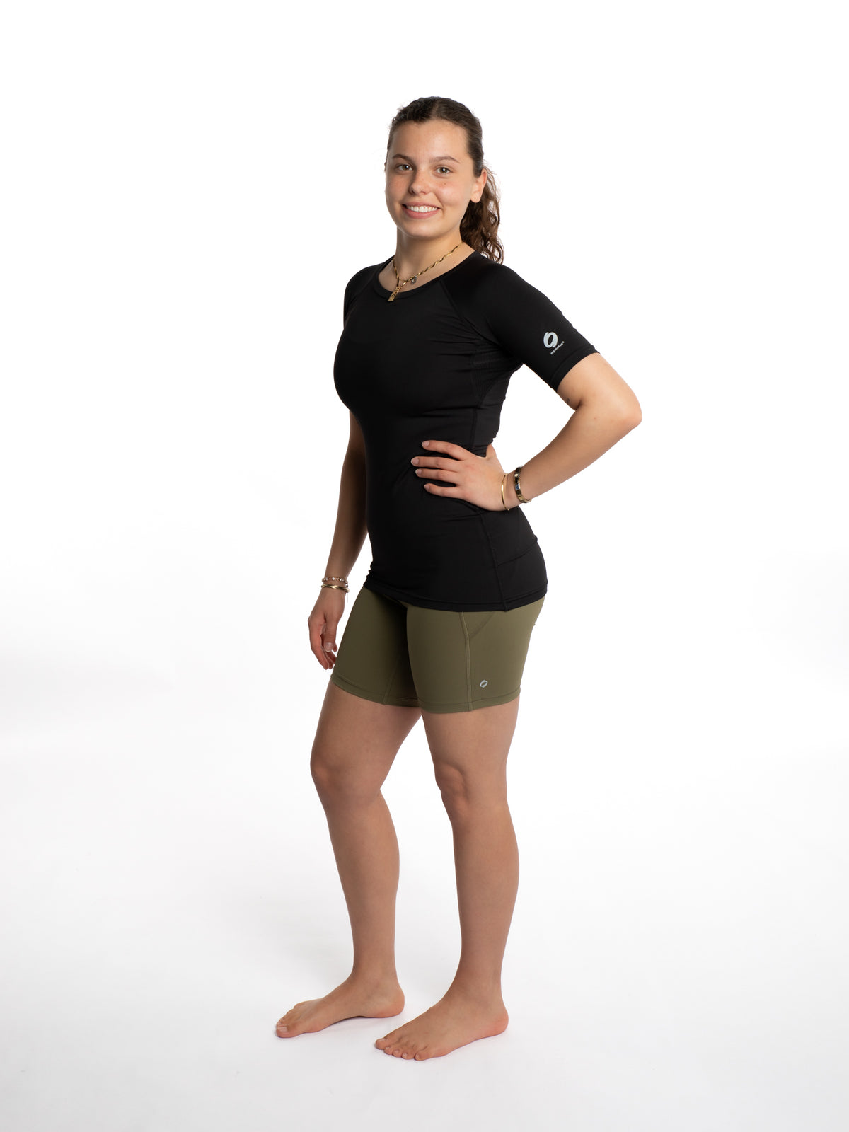 Mymotus Ladies Comfort Running T-Shirt Black RW23