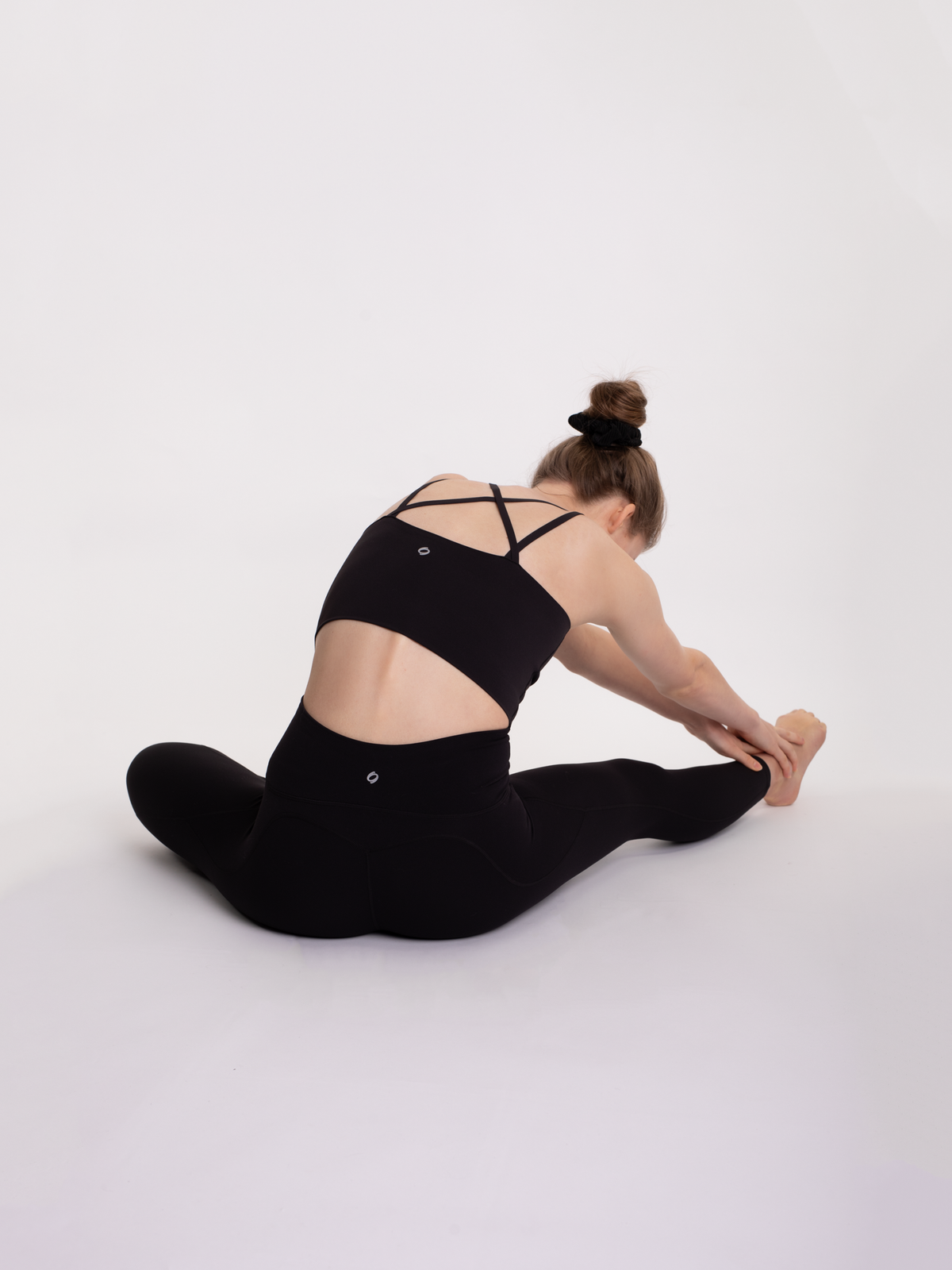 Mymotus Ladies Crop Bra Jet Black FB132
