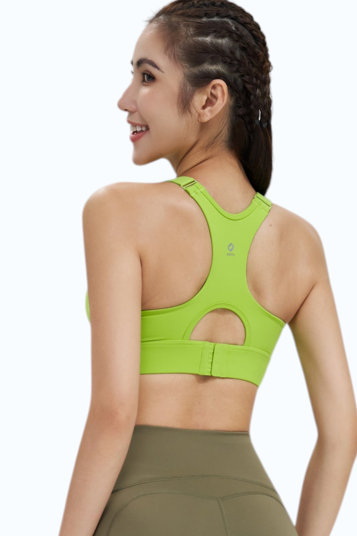 Mymotus Ladies Performance Bra Lime Punch FB131