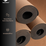 Mymotus Yoga Matte mit Kork-Oberfläche ACC230