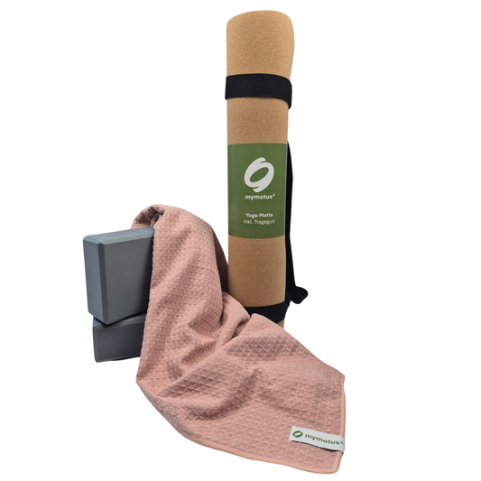 Mymotus Yoga - Set : Matte + 2 Blöcke + Fitness Handtuch  ACC230