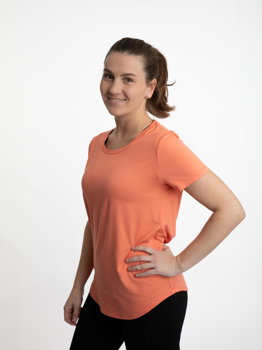 Mymotus Ladies Relaxed T-Shirt Coral YW22
