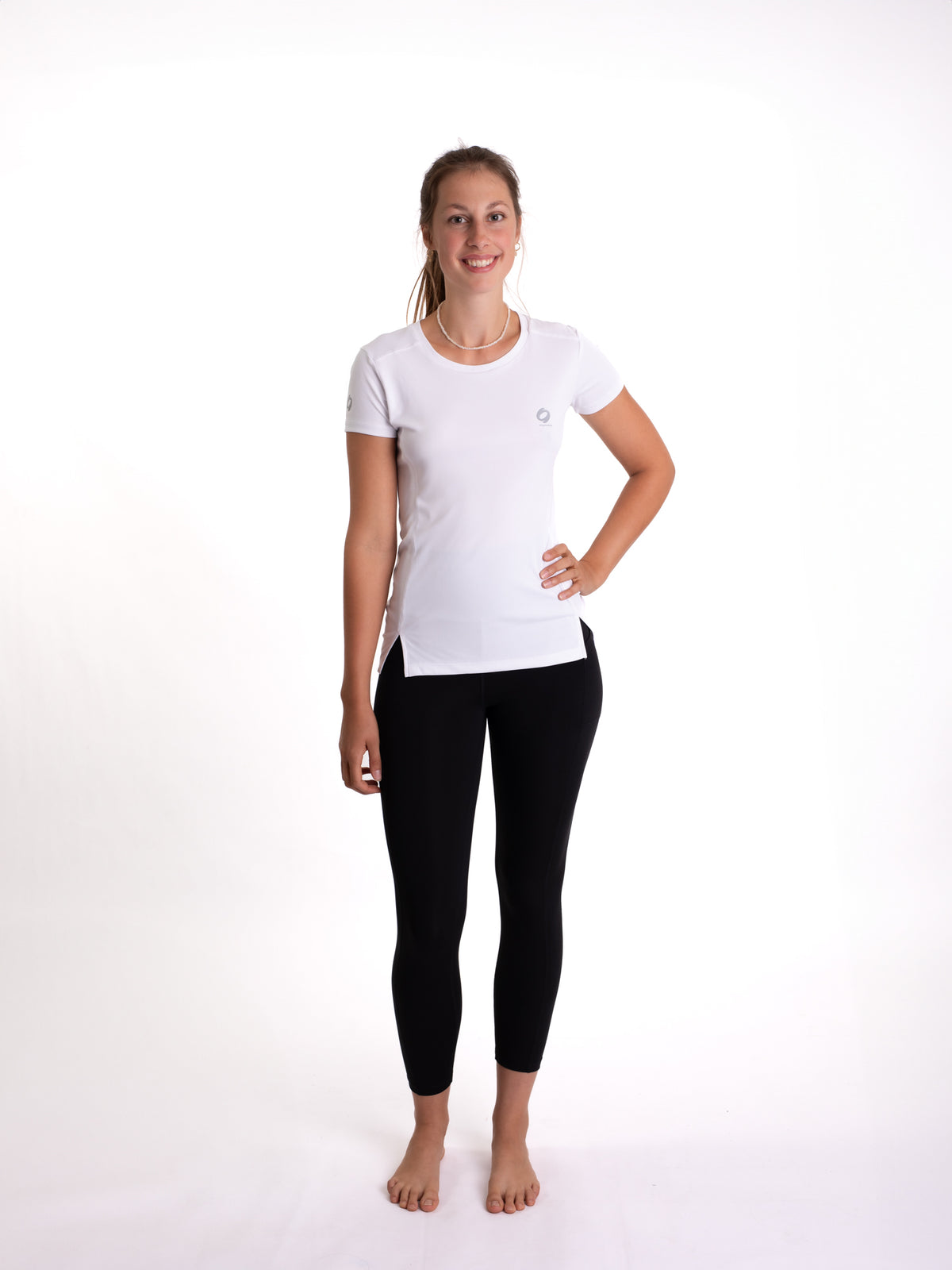 Mymotus Ladies Comfort Running T-Shirt White RW21