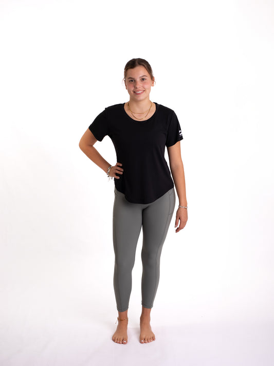 Mymotus Ladies Comfort T-Shirt Relaxed Fit Black RW21