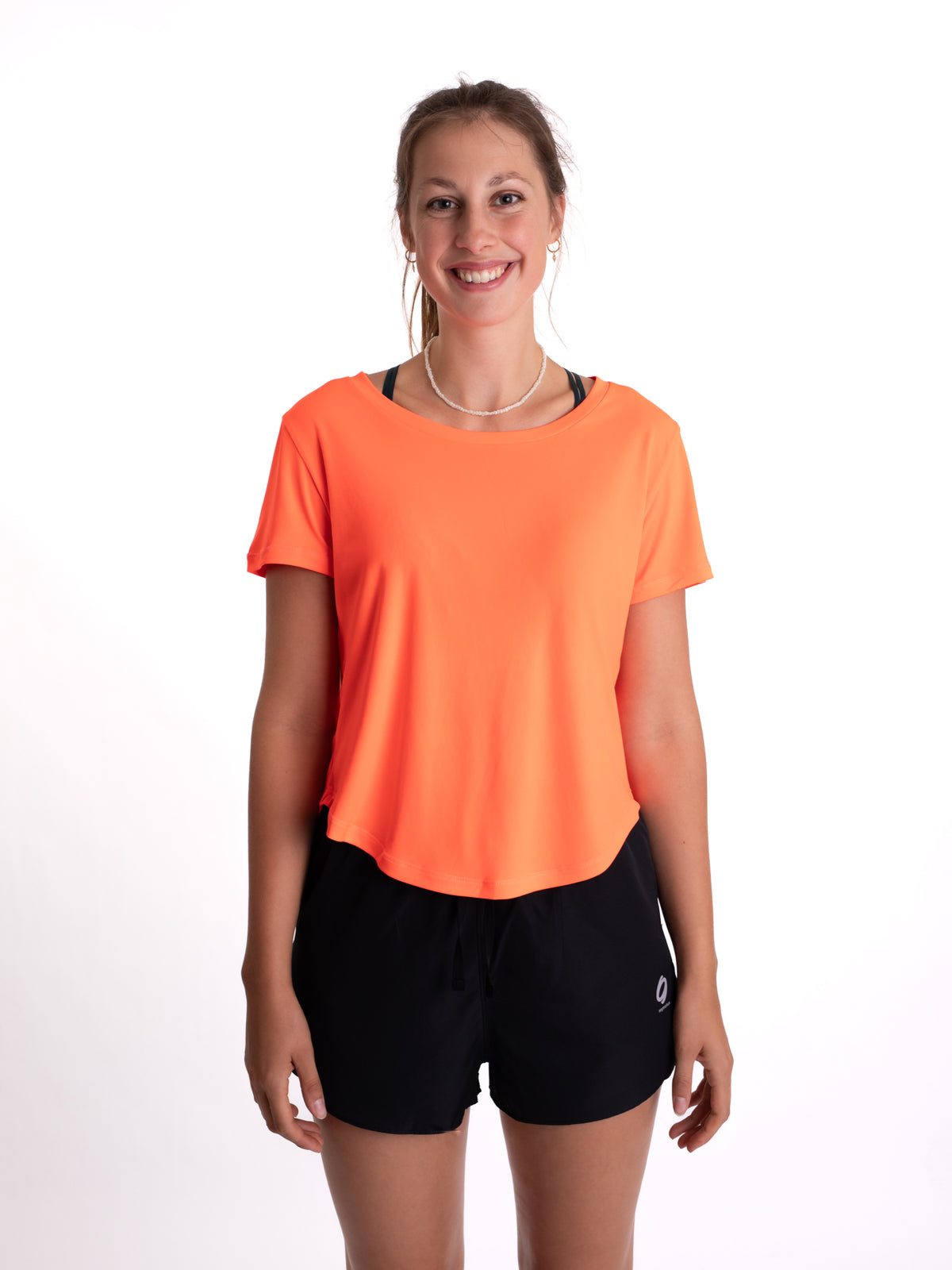 Mymotus Ladies Comfort T-Shirt Relaxed Fit Fiery Coral RW21
