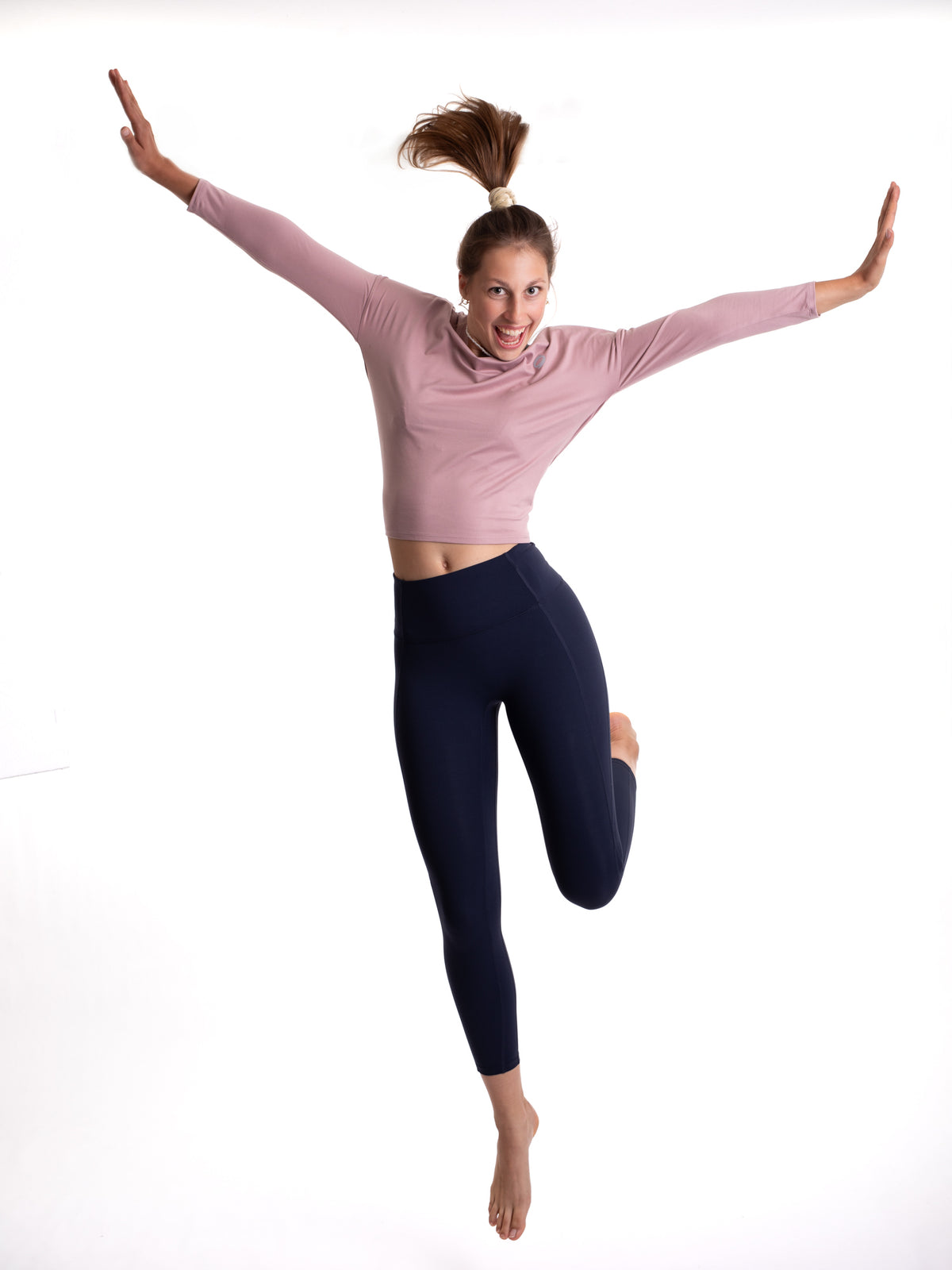 Mymotus Ladies Longsleeve Shirt Mauve YW32