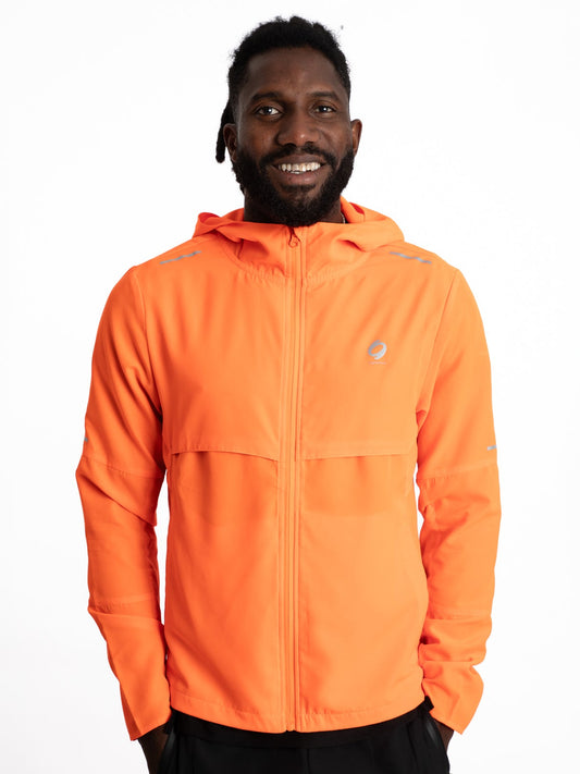 Mymotus Men Comfort Running Jacke Shocking Orange RM41