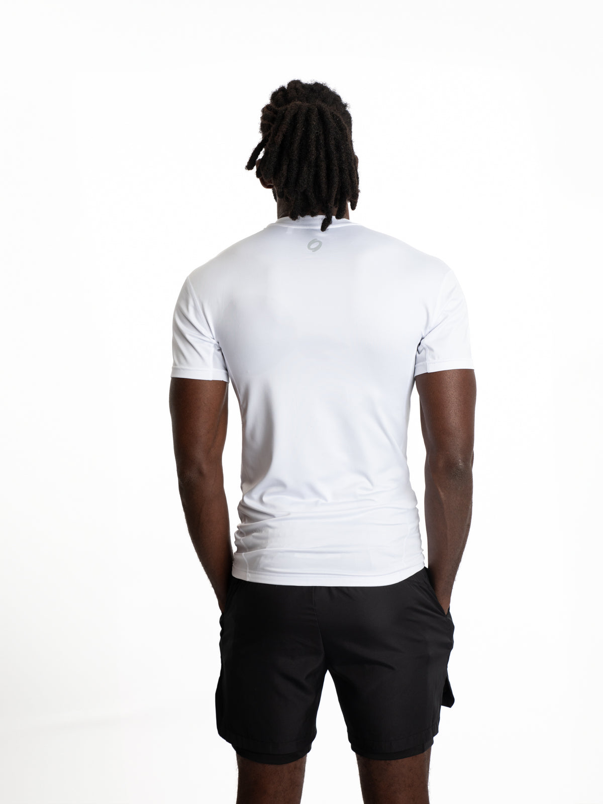 Mymotus Men Comfort Running T-Shirt White RM23