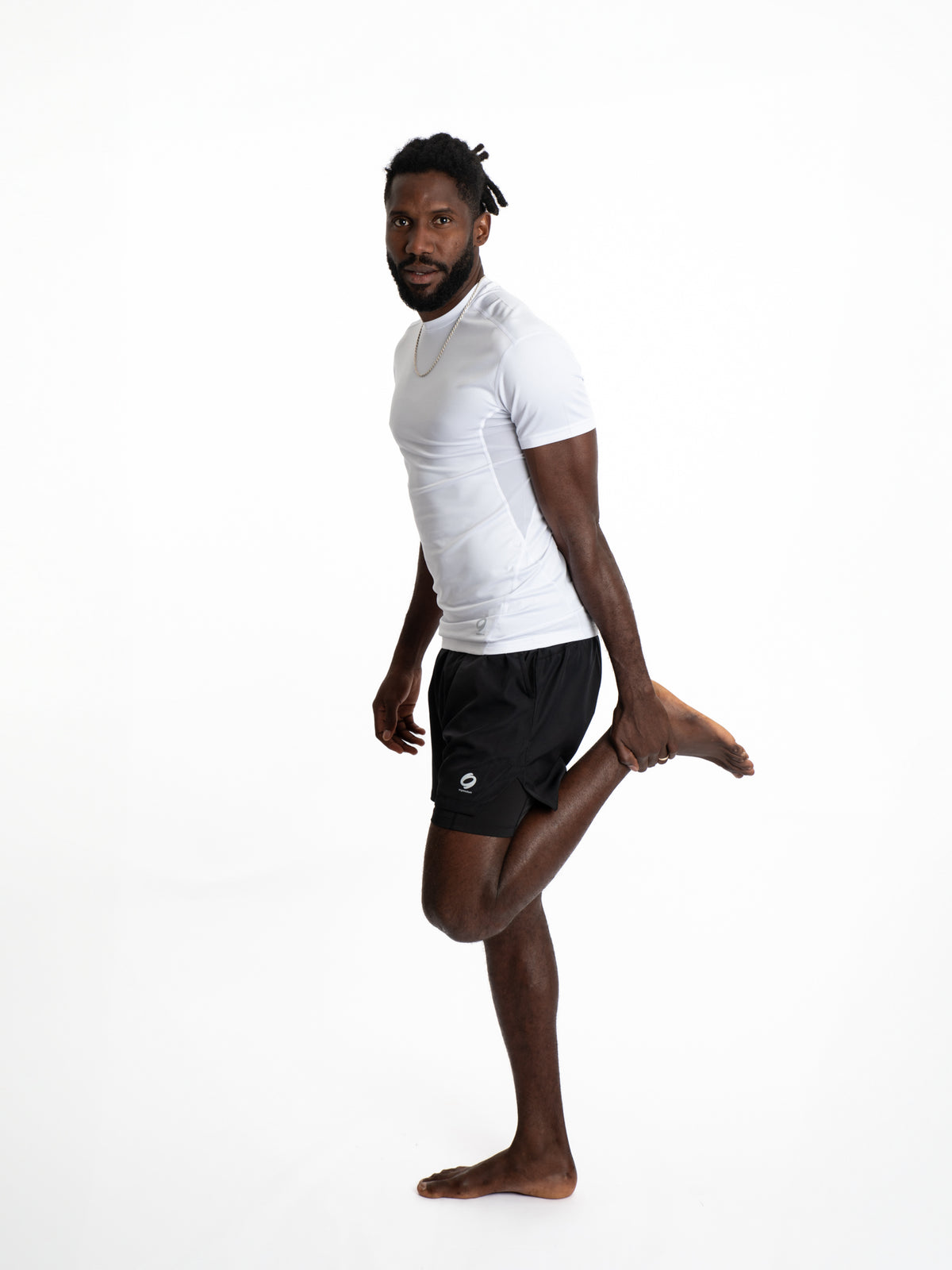 Mymotus Men Comfort Running T-Shirt White RM23