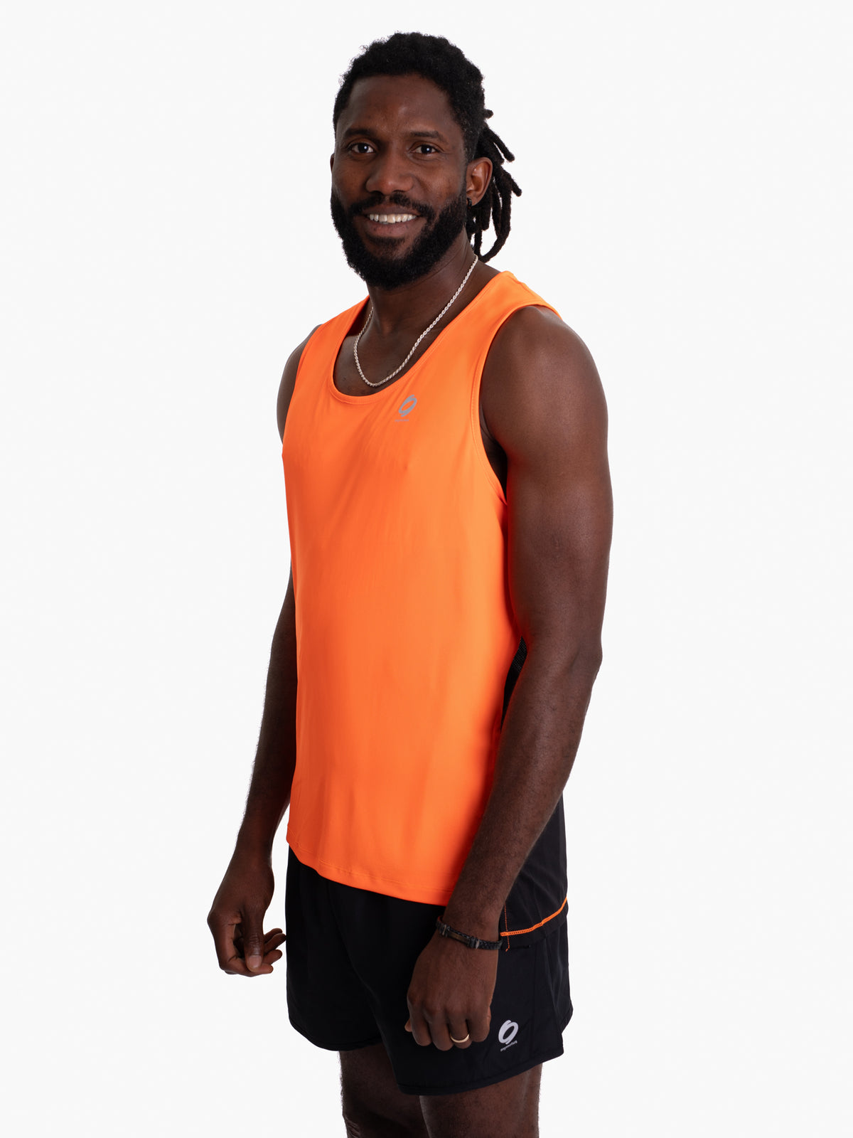 Mymotus Men Comfort Running Tanktop Shocking Orange RM11