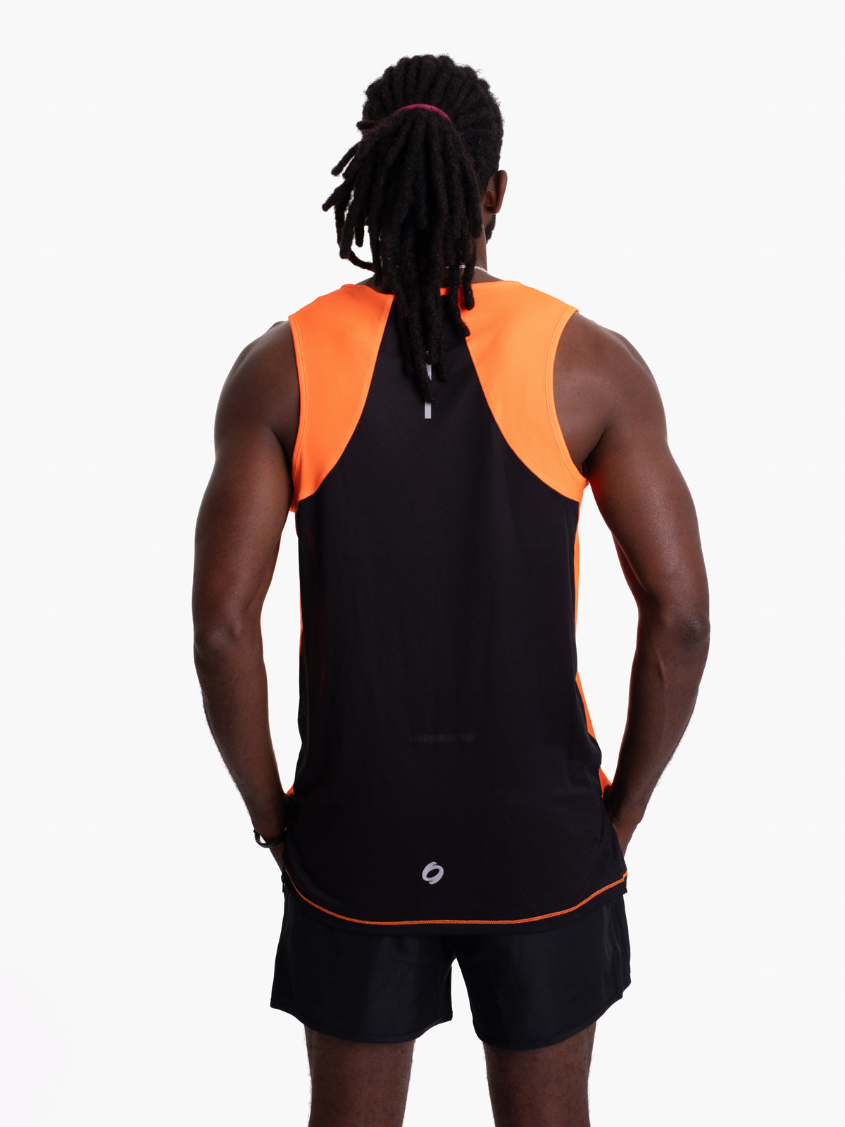 Mymotus Men Comfort Running Tanktop Shocking Orange RM11