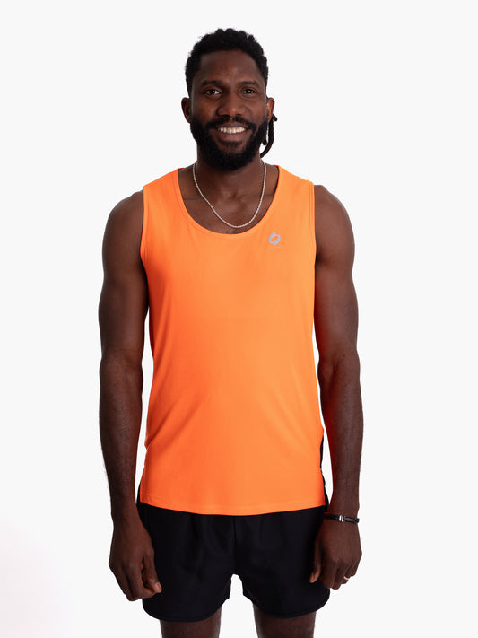 Mymotus Men Comfort Running Tanktop Shocking Orange RM11
