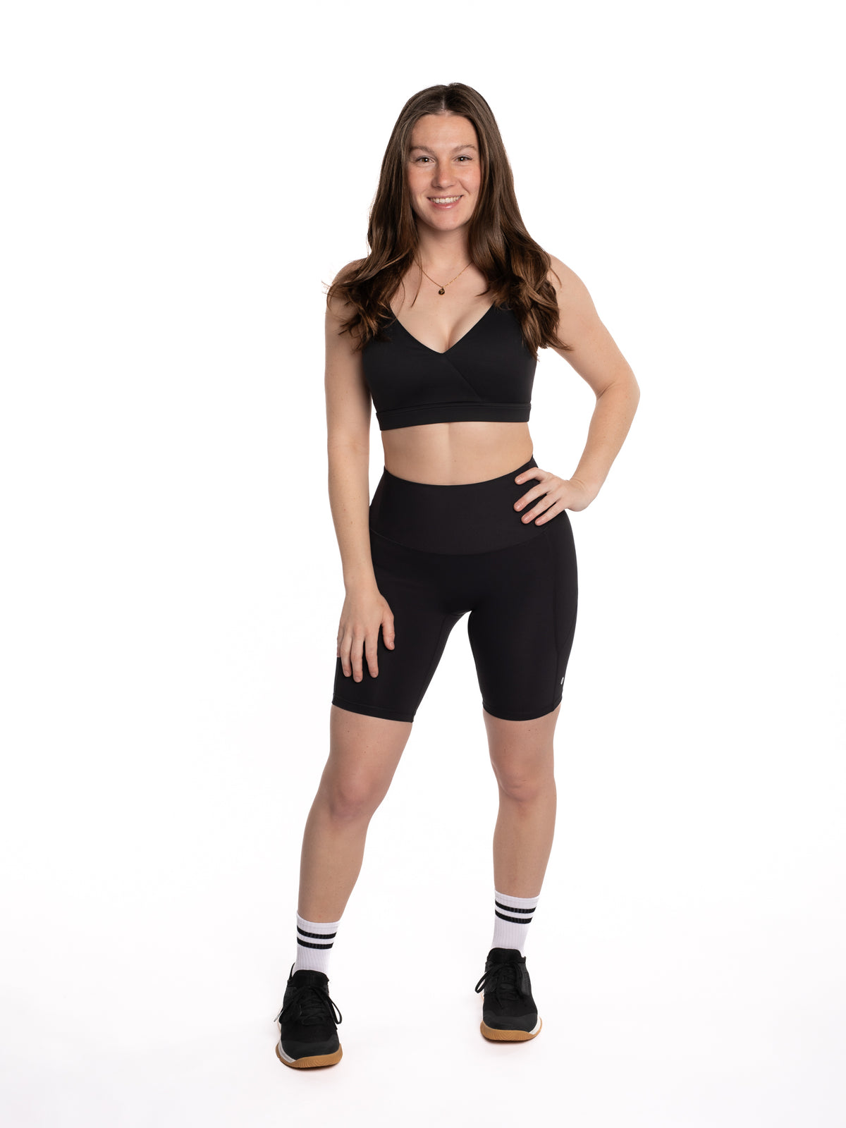 Mymotus Ladies Fitness Tight short Jet Black YW71