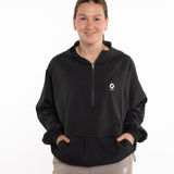 Mymotus Ladies Comfort Running pull on Jacke Black  RW33