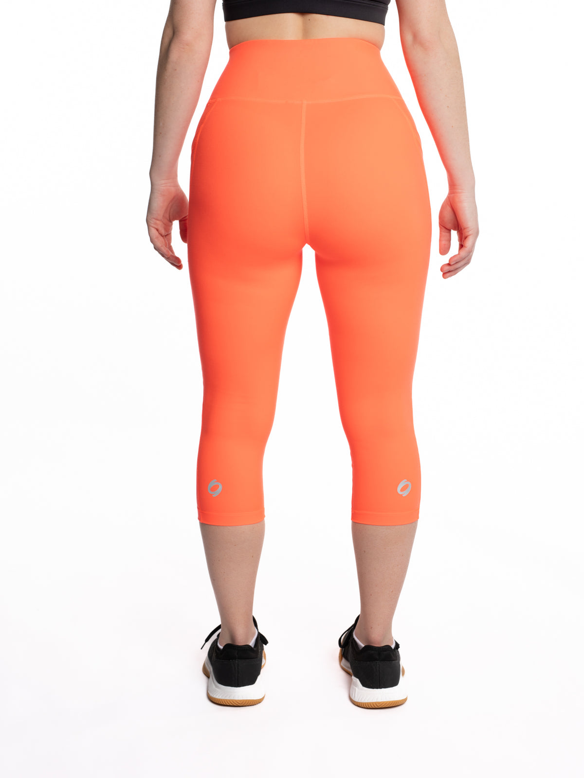 Mymotus Ladies Comfort Running Tight 3/4 Fiery Coral RW51