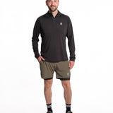 Mymotus Men Comfort Running Longsleeve Shirt Black RM36