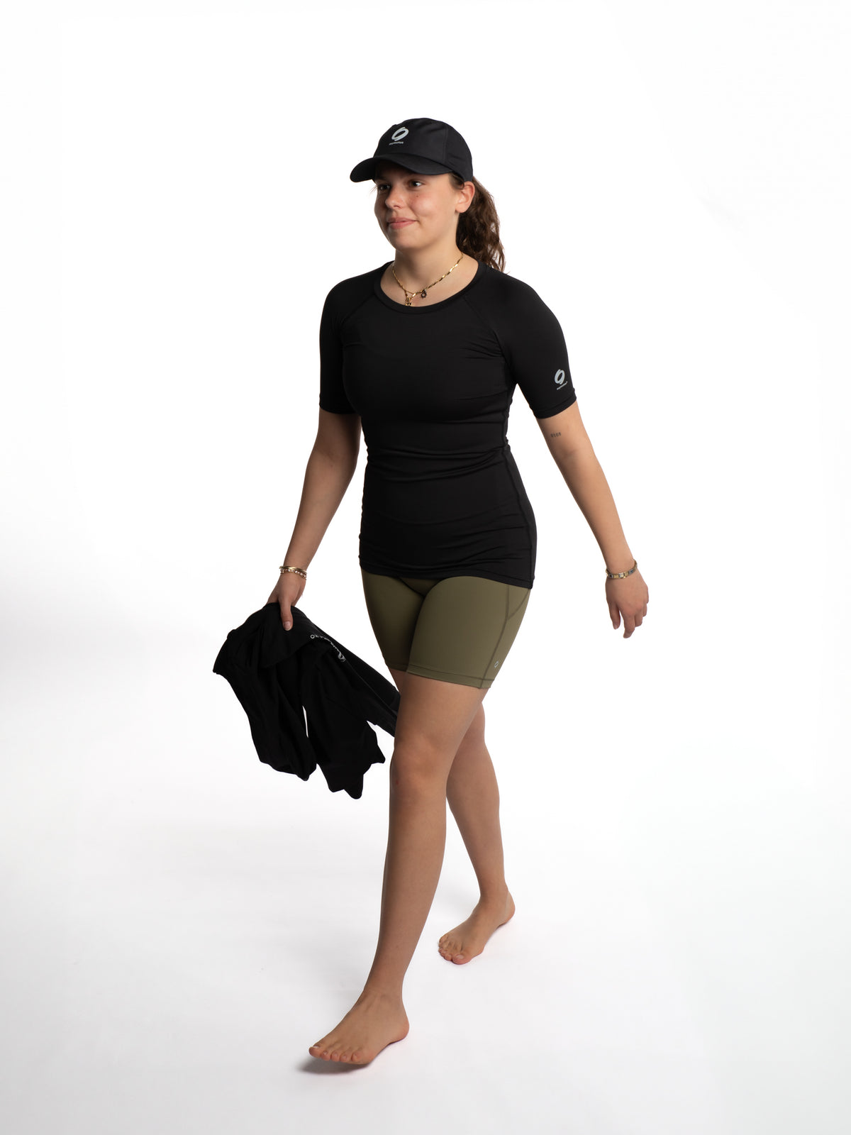 Mymotus Ladies Comfort Running T-Shirt Black RW23