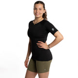 Mymotus Ladies Comfort Running T-Shirt Black RW23