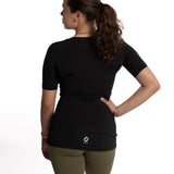 Mymotus Ladies Comfort Running T-Shirt Black RW23