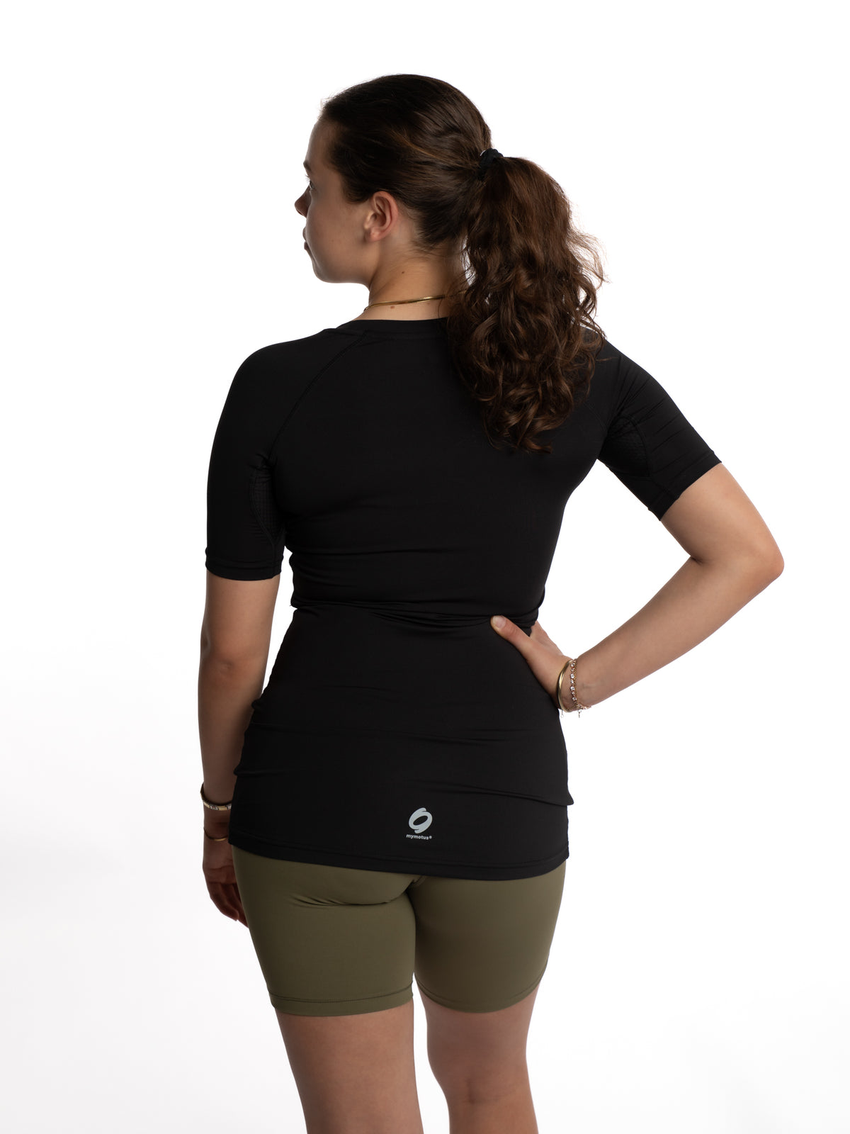 Mymotus Ladies Comfort Running T-Shirt Black RW23