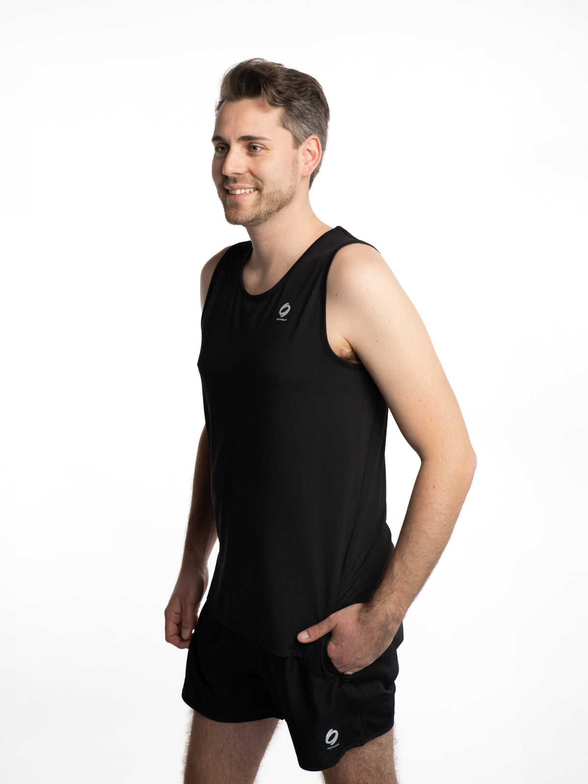 Mymotus Men Comfort Running Tanktop Black RM11 NOS