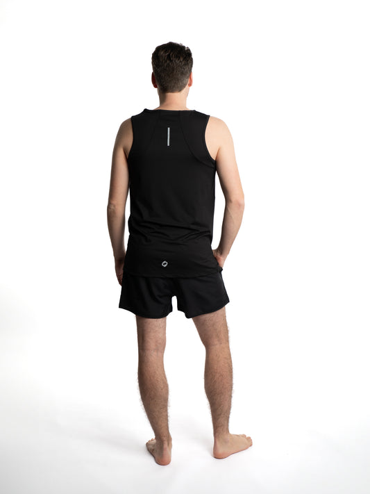 Mymotus Men Comfort Running Tanktop Black RM11 NOS