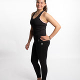 Mymotus Ladies Comfort Running Tanktop Jet Black RW11