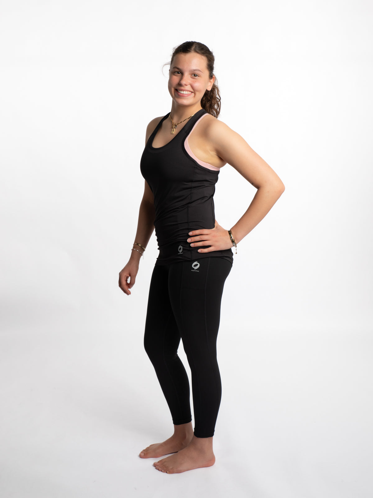 Mymotus Ladies Comfort Running Tanktop Jet Black RW11