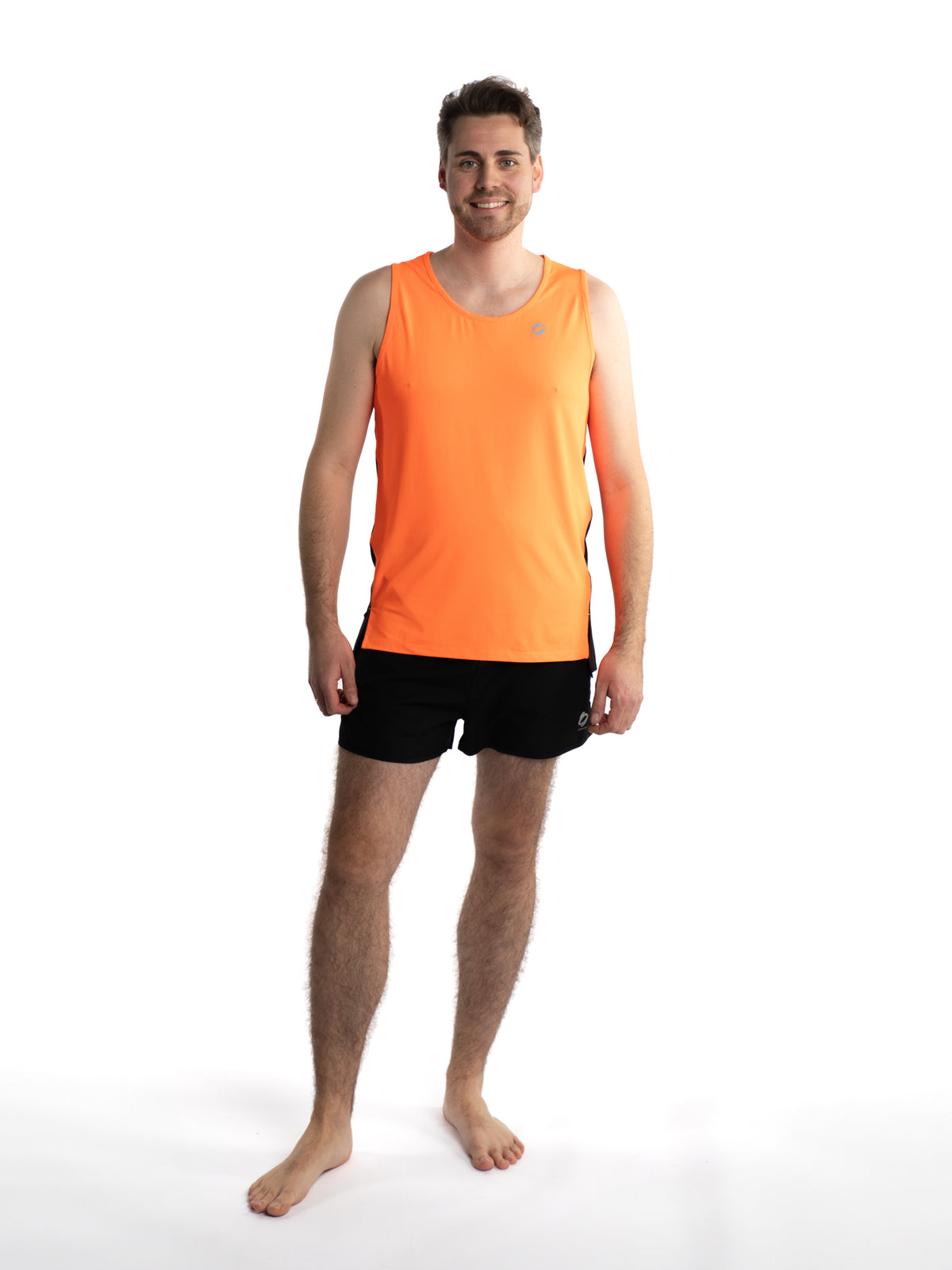 Mymotus Men Comfort Running Tanktop Shocking Orange RM11