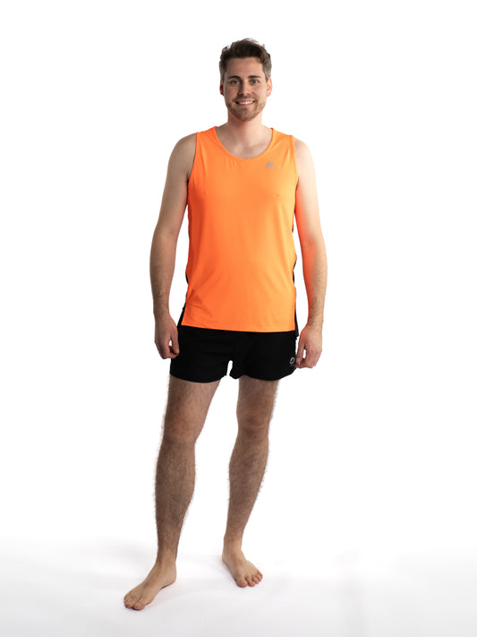 Mymotus Men Comfort Running Tanktop Shocking Orange RM11