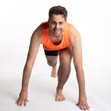 Mymotus Men Comfort Running Tanktop Shocking Orange RM11
