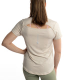 Mymotus Ladies Relaxed T-Shirt Oat Milk YW22