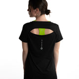 Mymotus Ladies Relaxed T-Shirt Jet Black YW22 NOS