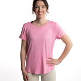 Mymotus Ladies Relaxed T-Shirt Begonia Pink YW22