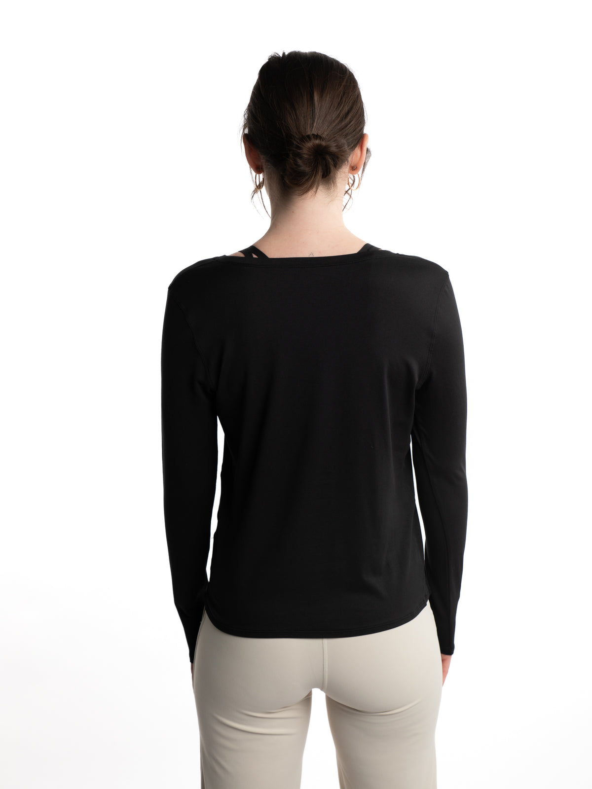 Mymotus Ladies Longsleeve Shirt Jet Black YW31 NOS
