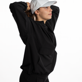 Mymotus Ladies Comfort Running pull on Jacke Black  RW33