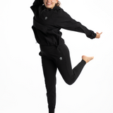 Mymotus Ladies Comfort Running pull on Jacke Black  RW33