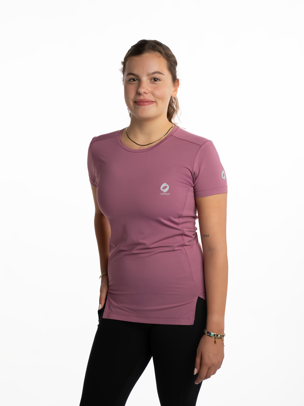 Mymotus Ladies Comfort Running T-Shirt Bordeaux RW21