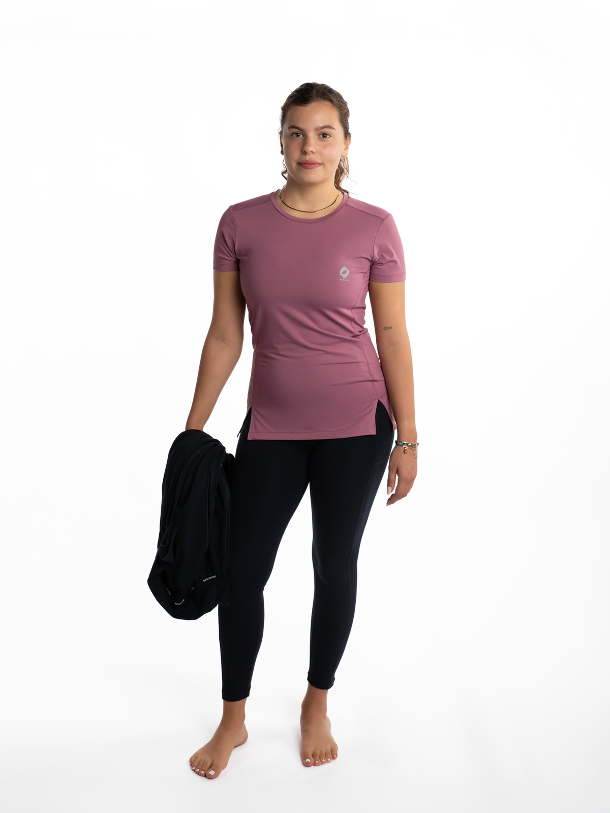 Mymotus Ladies Comfort Running T-Shirt Bordeaux RW21