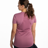 Mymotus Ladies Comfort Running T-Shirt Bordeaux RW21