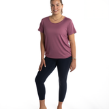 Mymotus Ladies T-Shirt Bordeaux YW24.003AW25