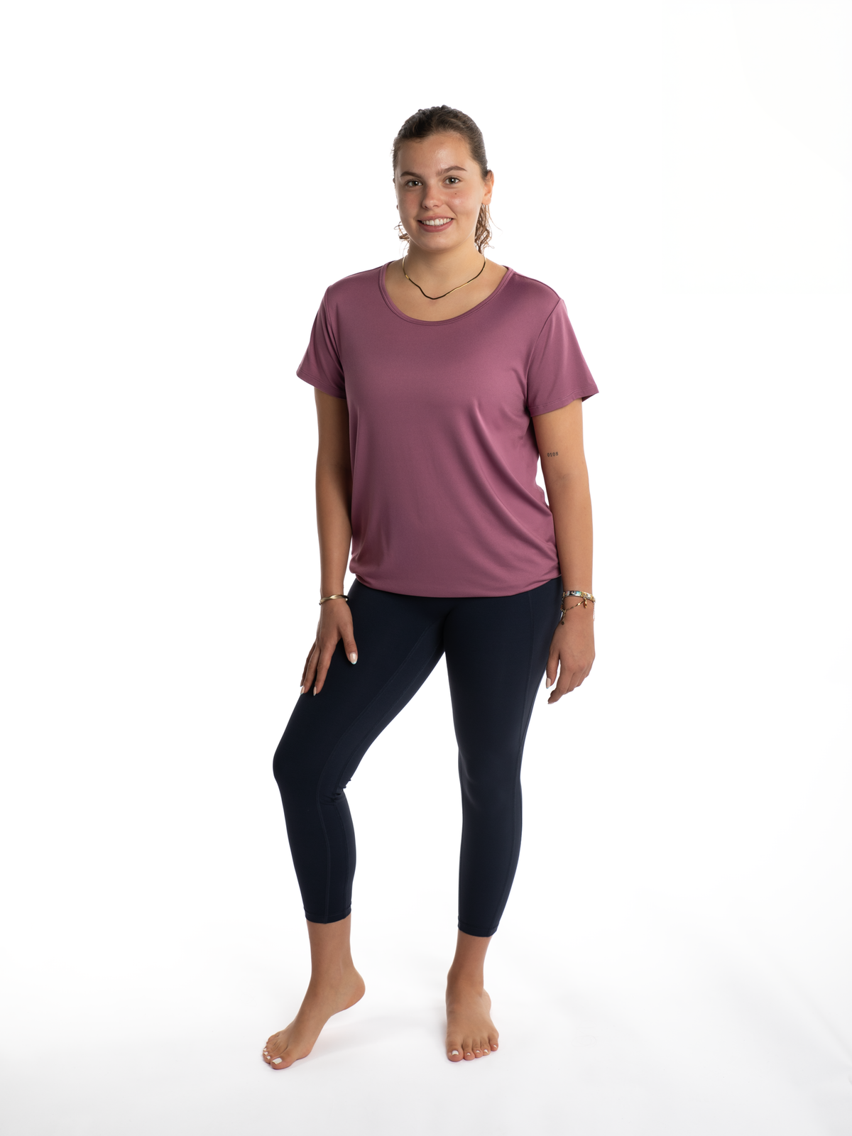 Mymotus Ladies T-Shirt Bordeaux YW24