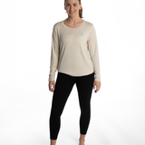 Mymotus Ladies Longsleeve Shirt Oat Milk YW34