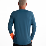 Mymotus Men Comfort Running Longsleeve Shirt Steel Blue RM35