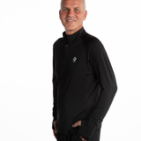 Mymotus Men Comfort Running Longsleeve Shirt Black RM36