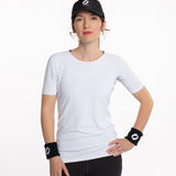 Mymotus Ladies Comfort Running T-Shirt White RW23