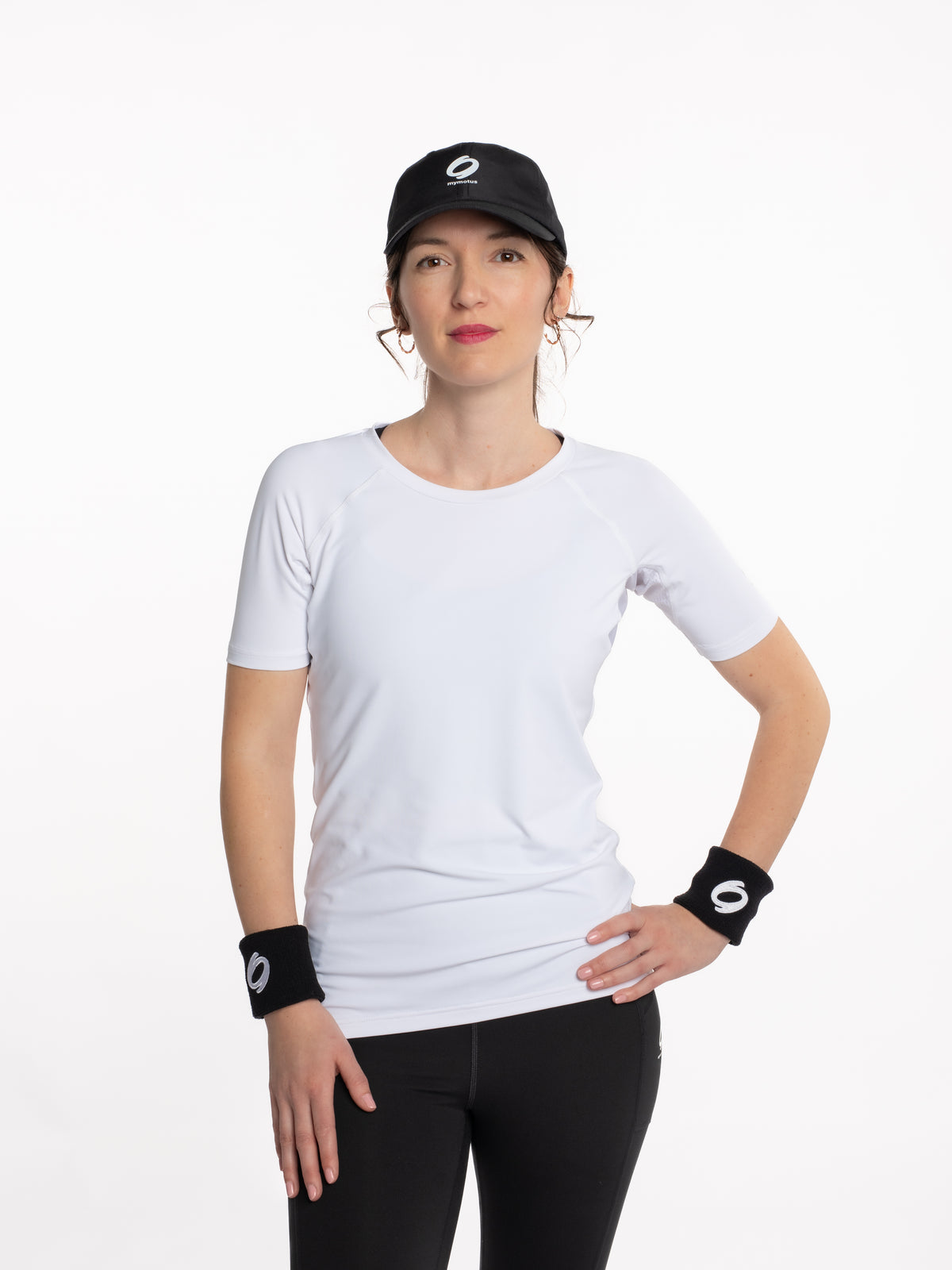 Mymotus Ladies Comfort Running T-Shirt White RW23