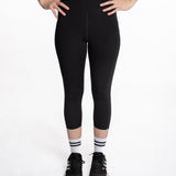 Mymotus Ladies Comfort Running Tight 3/4 Jet Black RW51 NOS